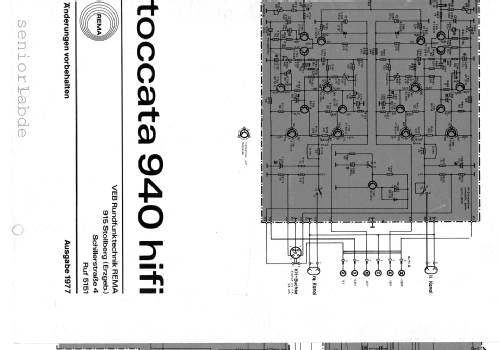 Toccata 940 hifi-20; EIGENBAU selbst geb. (ID = 1949301) Radio