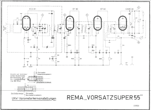 Vorsatzsuper 55; REMA, Fabrik für (ID = 318258) Adapteur