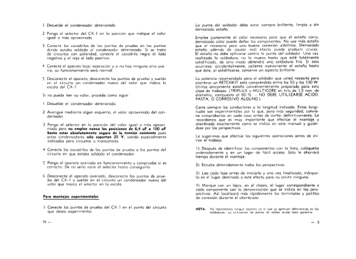 Caja de Sustitucion de Condensadores CX-1; Retex S.A., Retexkit (ID = 1479002) Equipment