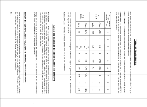 Comprobador de condensadores PC-1; Retex S.A.; (ID = 1532429) Equipment