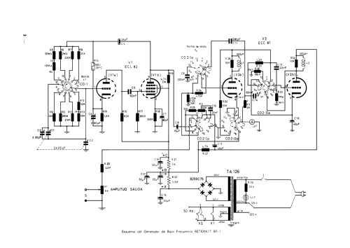 Generador de Baja Frecuencia BF-1; Retex S.A.; (ID = 1539014) Equipment