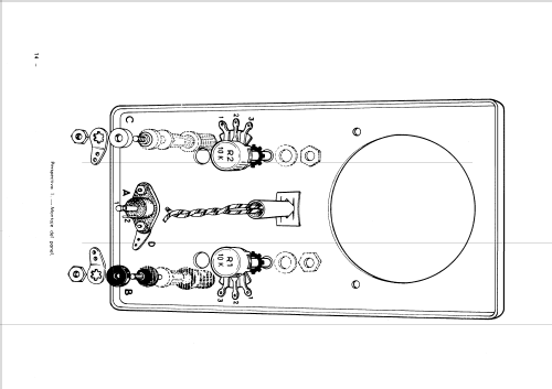 Voltimetro a valvula {VTVM} VV-1; Retex S.A.; (ID = 1532633) Equipment