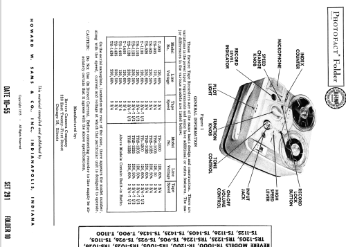 TS-905; Revere Camera Co.; (ID = 2643487) R-Player