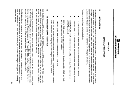 Harris Scanner RF-536A; RF Communications, (ID = 2179698) mod-past25