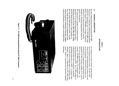 Harris Synthesized Channelized HF-SSB Transceiver RF-230S; RF Communications, (ID = 2262604) Commercial TRX