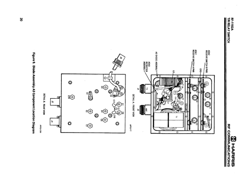 Harris T/R Relay Switch RF-1192A; RF Communications, (ID = 2176005) Antenny