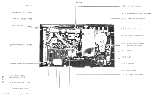 Radio Corder TRC450; RGD Brand, Radio (ID = 1581943) Radio