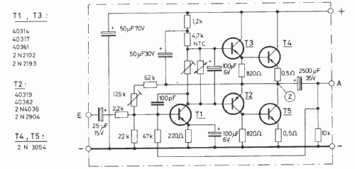 Endverstärker-Baugruppe 20/15 Watt BG 15; RIM bzw. Radio-RIM; (ID = 1705397) Verst/Mix