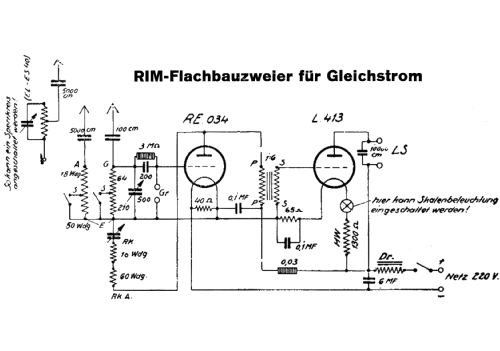 Flachbauzweier ; RIM bzw. Radio-RIM; (ID = 344373) Kit