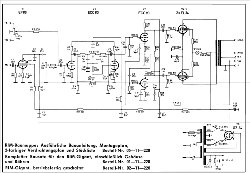 Gigant ; RIM bzw. Radio-RIM; (ID = 143567) Ampl/Mixer