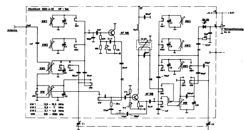 KW-MW-Misch- und Oszillator-Baugruppe OM6; RIM bzw. Radio-RIM; (ID = 899396) mod-past25