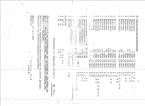 Mischpultverstärker MPV 57; RIM bzw. Radio-RIM; (ID = 796753) Verst/Mix