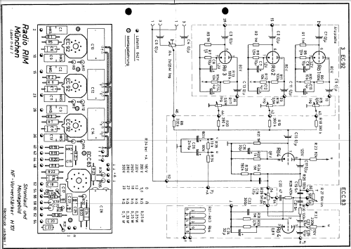 NF-Vorverstärker H101; RIM bzw. Radio-RIM; (ID = 846828) Ampl/Mixer