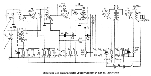 Super-Trabant I ; RIM bzw. Radio-RIM; (ID = 100303) Kit