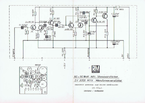 SV 3001; RIM bzw. Radio-RIM; (ID = 1487311) Verst/Mix