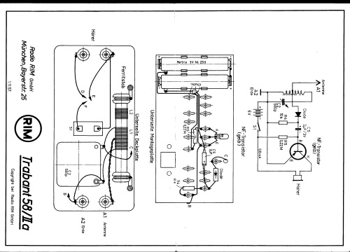 Trabant 58; RIM bzw. Radio-RIM; (ID = 207729) Divers