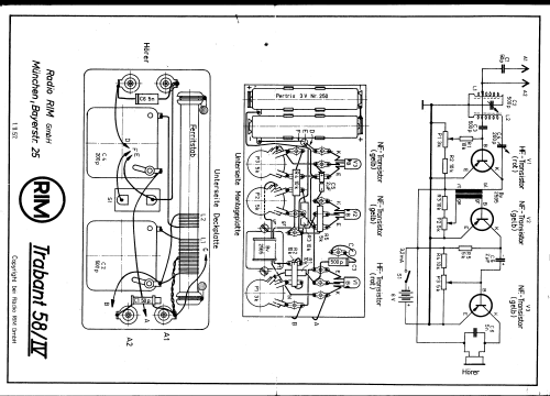 Trabant 58; RIM bzw. Radio-RIM; (ID = 207732) Altri tipi