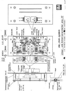 Vorverstärkerbaustein ems-VV; RIM bzw. Radio-RIM; (ID = 2908842) Ampl/Mixer