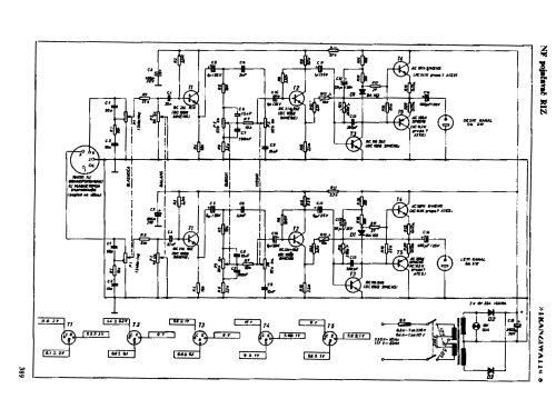 Stereo pojačalo - Stereo Amplifier Transiwatt 8; RIZ, Radio (ID = 3006328) Ampl/Mixer