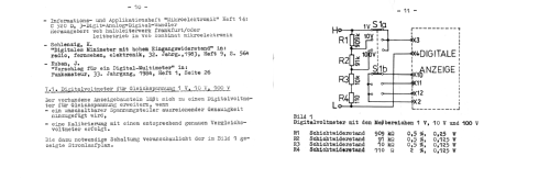 Elektronik-Bausatz Digitale Anzeige für Gleichspannung ; Robotron- (ID = 1316019) Kit