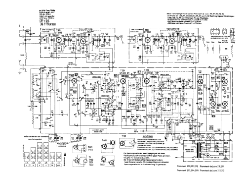 Prominent de Luxe 214; Robotron-Elektronik (ID = 1215560) Radio