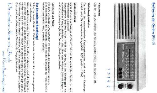 Streletta RR1301; Robotron Vertrieb (ID = 2004325) Radio