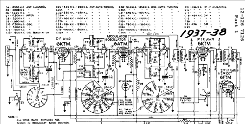 Rogers 12-126 'Teledial' Ch= 7R1232; Rogers-Majestic, (ID = 664362) Radio