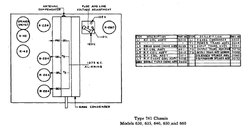 Rogers 630 CH= 741; Rogers-Majestic, (ID = 2230357) Radio