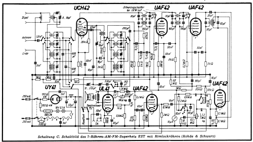 AM/FM-Empfänger EST; Rohde & Schwarz, PTE (ID = 17748) Radio