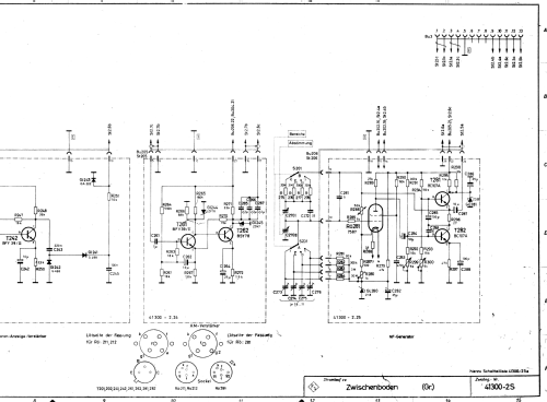 AM-FM-Mess-Sender SMFA ; Rohde & Schwarz, PTE (ID = 954351) Ausrüstung