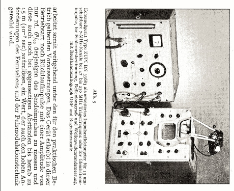 Impuls-Reflektometer ZUPI ; Rohde & Schwarz, PTE (ID = 675933) Equipment