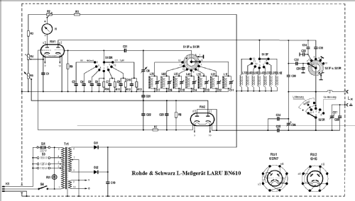 L-Meßgerät LARU ; Rohde & Schwarz, PTE (ID = 219707) Equipment