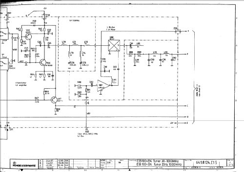 Miniport-Empfänger EB-100; Rohde & Schwarz, PTE (ID = 1359023) Commercial Re