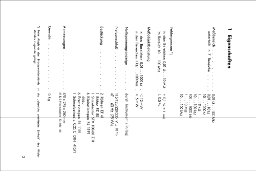 R-Präzisionsmessgerät RGV ; Rohde & Schwarz, PTE (ID = 904906) Equipment