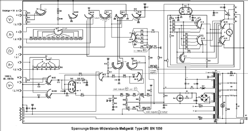 Röhrenvoltmeter URI ; Rohde & Schwarz, PTE (ID = 239780) Equipment