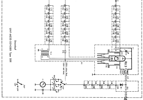 UHF-Mess-Sender SBR ; Rohde & Schwarz, PTE (ID = 339408) Equipment