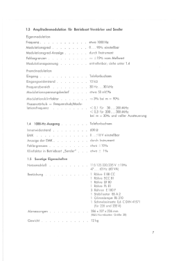 Abstimmbarer VHF-Verstärker - Tunable VHF Amplifier ASV BN1372; Rohde & Schwarz, PTE (ID = 2868368) Equipment
