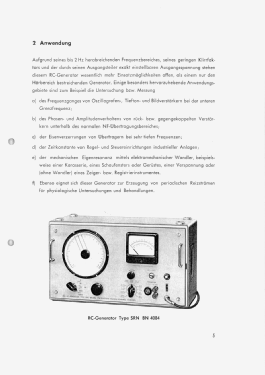 RC-Generator SRN ; Rohde & Schwarz, PTE (ID = 2870935) Equipment