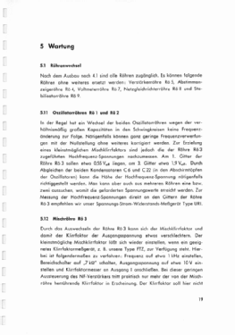 Schwebungssummer SIT BN 40341; Rohde & Schwarz, PTE (ID = 2881745) Equipment