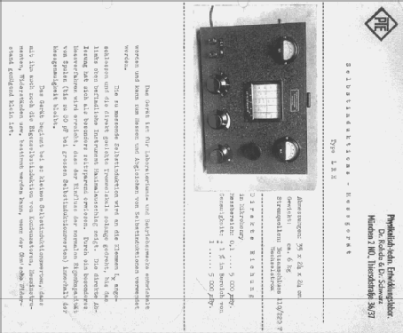 Selbstinduktionsmeßgerät LRH BN601; Rohde & Schwarz, PTE (ID = 1878799) Equipment