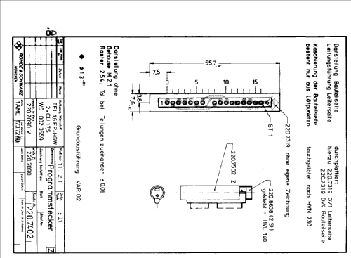 Semitest V TGP IN 220.7090.02; Rohde & Schwarz, PTE (ID = 1902249) Ausrüstung