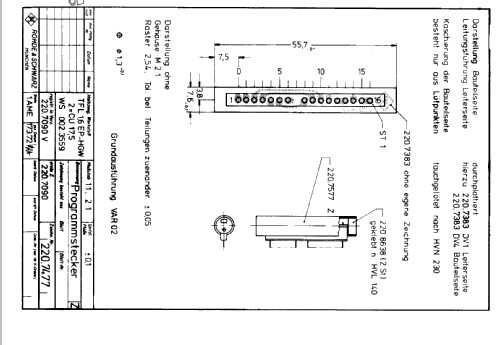 Semitest V TGP IN 220.7090.02; Rohde & Schwarz, PTE (ID = 1902250) Ausrüstung