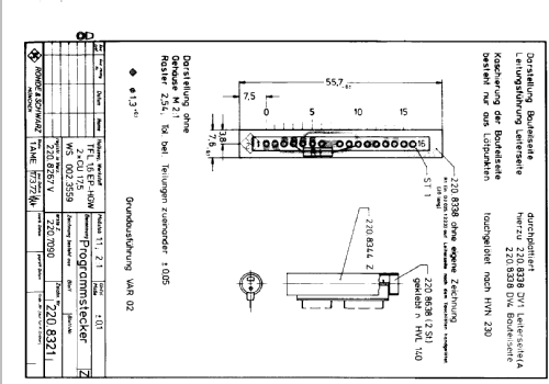 Semitest V TGP IN 220.7090.02; Rohde & Schwarz, PTE (ID = 1902251) Ausrüstung