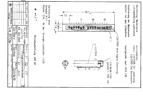 Semitest V TGP IN 220.7090.02; Rohde & Schwarz, PTE (ID = 1902259) Ausrüstung