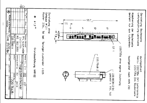 Semitest V TGP IN 220.7090.02; Rohde & Schwarz, PTE (ID = 1902261) Ausrüstung