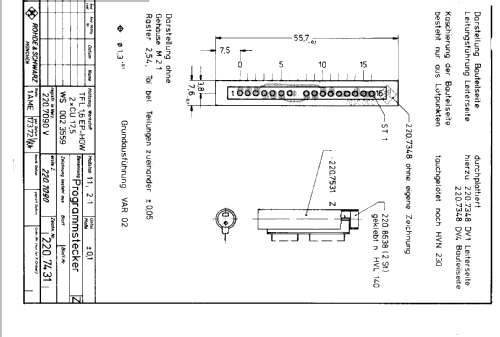 Semitest V TGP IN 220.7090.02; Rohde & Schwarz, PTE (ID = 1902265) Equipment