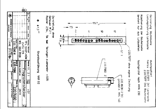 Semitest V TGP IN 220.7090.02; Rohde & Schwarz, PTE (ID = 1902275) Ausrüstung