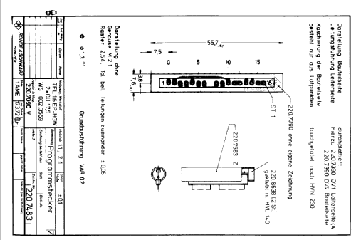 Semitest V TGP IN 220.7090.02; Rohde & Schwarz, PTE (ID = 1902277) Equipment