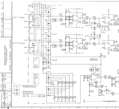 Stereomesscoder Standard Stereocoder MSC-2 230.9314.03/04; Rohde & Schwarz, PTE (ID = 2653608) Ausrüstung