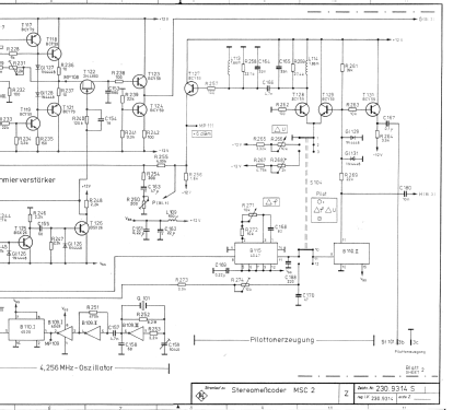 Stereomesscoder Standard Stereocoder MSC-2 230.9314.03/04; Rohde & Schwarz, PTE (ID = 2653611) Ausrüstung